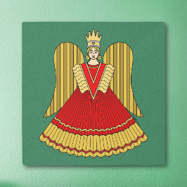 Impresión En Metal Angel Navidades de Nuremberg