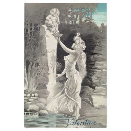 Impresión En Metal Ángel y Diosa Valentine