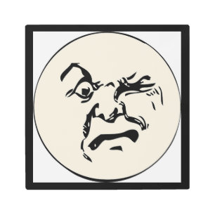 IMPRESIÓN EN METAL ANGRY MOON