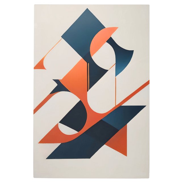 Impresión En Metal Angular Symphony (Anverso)