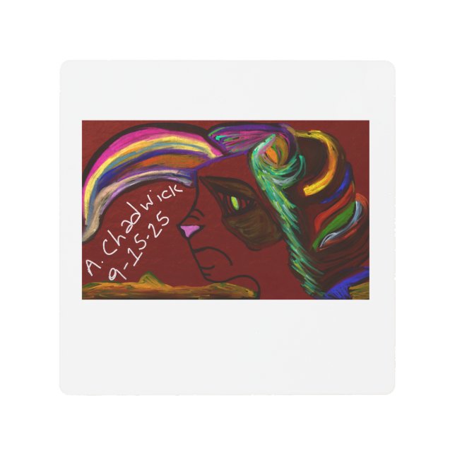 Impresión En Metal Animal Desert Landscape  (Anverso)