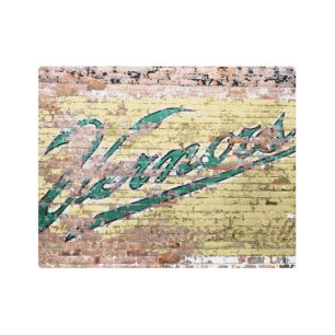 Impresión En Metal Ann Arbor Michigan Vernors Wall Vintage Retro Post