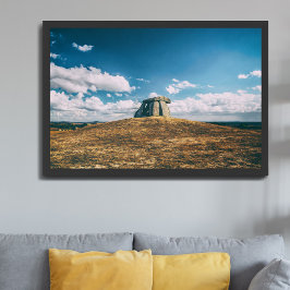 Impresión En Metal Anta do Tapadao Dolmen. Ruinas neolíticas en Crato