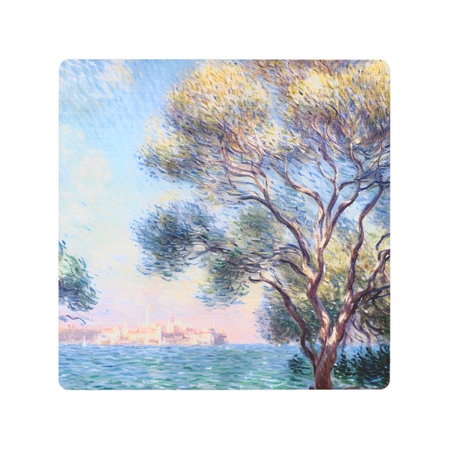 Impresión En Metal Antibes de la mañana (Anverso)