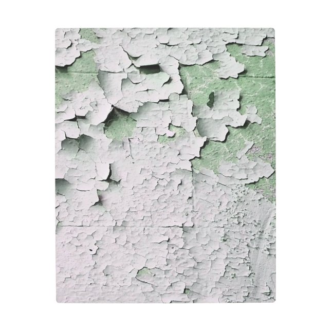 IMPRESIÓN EN METAL ANTIGUA PINTURA DE PEELING EN INGLATERRA (Anverso)