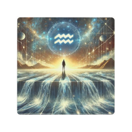 Impresión En Metal "Aquarius: El Visionario Agujero"