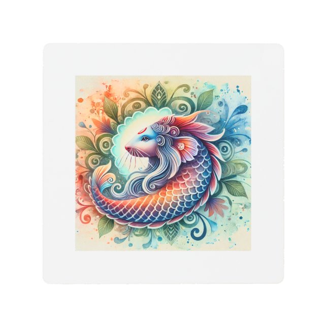 Impresión En Metal Arasari Toucan 110724AREF115 - Watercolor (Anverso)