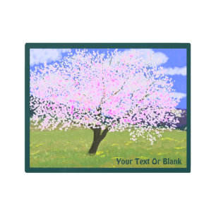 Impresión En Metal Árbol de almendros en flor