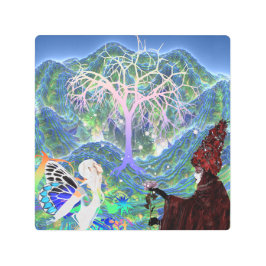 Impresión En Metal Árbol de estrellas mágico