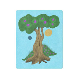 Impresión En Metal “Árbol de la manzana de Edén”