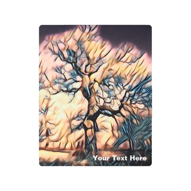 Impresión En Metal Árbol de tormenta (Anverso)