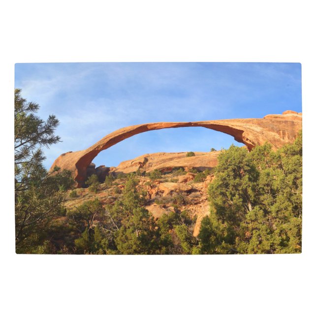 Impresión En Metal Arco paisajístico en el Parque Nacional Arches (Anverso)