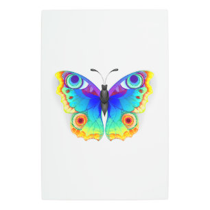 Impresión En Metal Arcoiris mariposa Peacock Eye