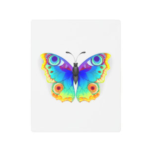 Impresión En Metal Arcoiris mariposa Peacock Eye
