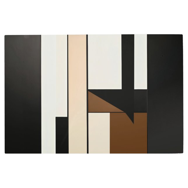 Impresión En Metal Armonía angular (Anverso)