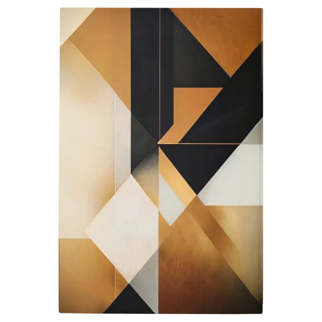 Impresión En Metal Armonía geométrica (Anverso)