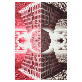 Impresión En Metal Armonía y discordia: Torre de Babel
