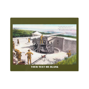 Impresión En Metal Artillería costera