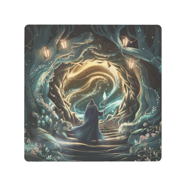 Impresión En Metal Asistente para caprichos de fantasía (Anverso)