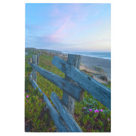 Impresión En Metal Atardecer costero