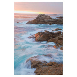 Impresión En Metal Atardecer costero