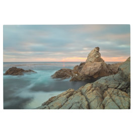 Impresión En Metal Atardecer costero