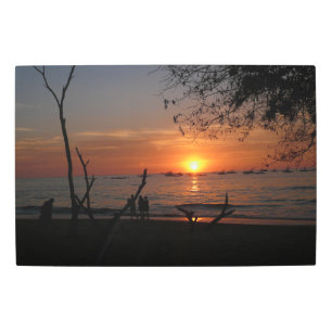 Impresión En Metal Atardecer en Playa Tamarindo Costa Rica