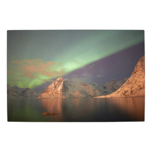 Impresión En Metal Aurora Borealis, luces polares