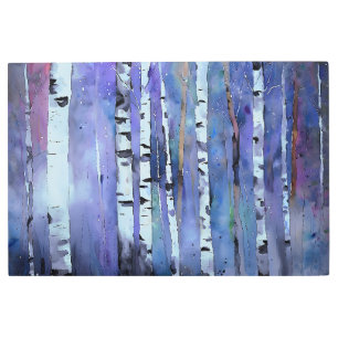 Impresión En Metal Aurora entre los pájaros