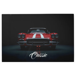 Impresión En Metal Auto deportivo clásico