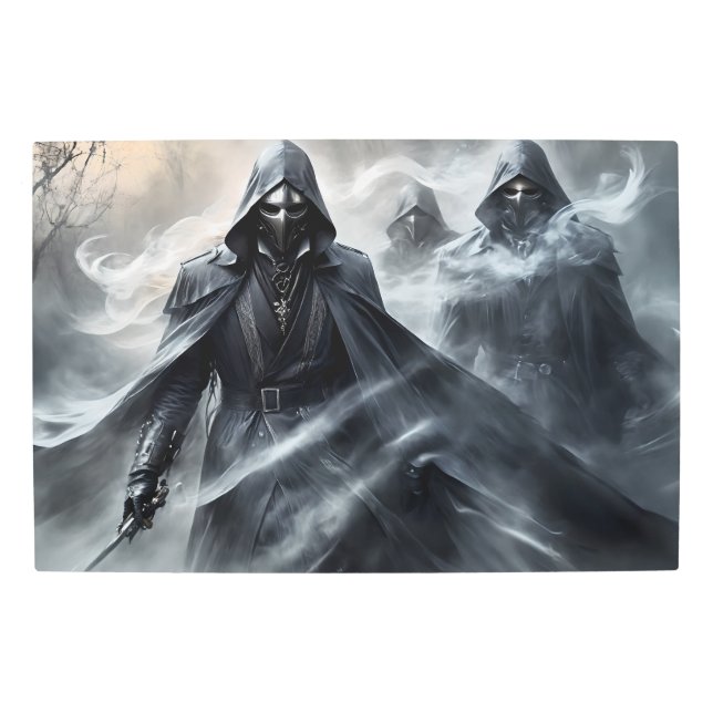 Impresión En Metal Ave silenciosa de la muerte 10 (Anverso)