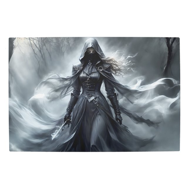 Impresión En Metal Ave silenciosa de la muerte 2 (Anverso)