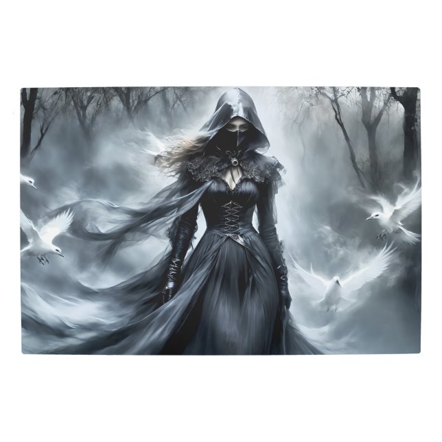 Impresión En Metal Ave silenciosa de la muerte 6 (Anverso)