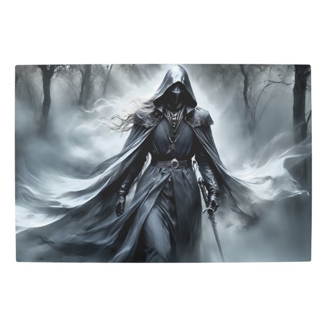 Impresión En Metal Ave silenciosa de la muerte 7 (Anverso)