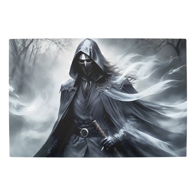 Impresión En Metal Ave silenciosa de la muerte 8 (Anverso)