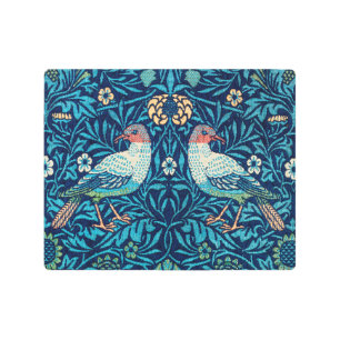 Impresión En Metal Aves, William Morris