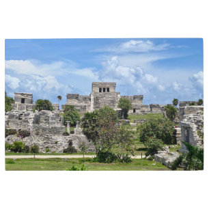 Impresión En Metal AWorld2Celebrate: El Castillo de Tulum