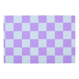 Impresión En Metal Azul y lavanda suaves y bajo control