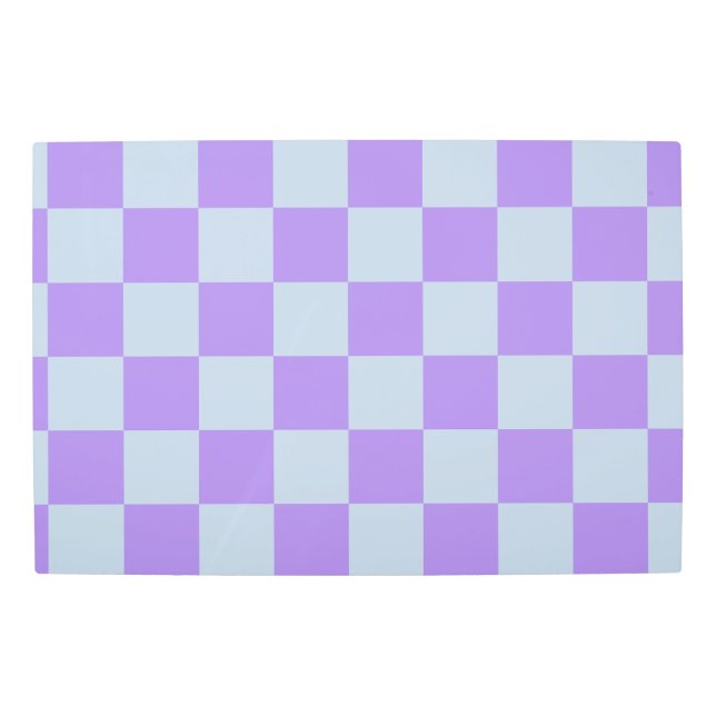 Impresión En Metal Azul y lavanda suaves y bajo control (Anverso)