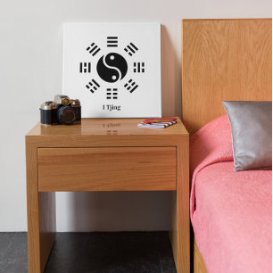 Impresión En Metal Ba Gua, ocho trigramas, personalizable Yin yang