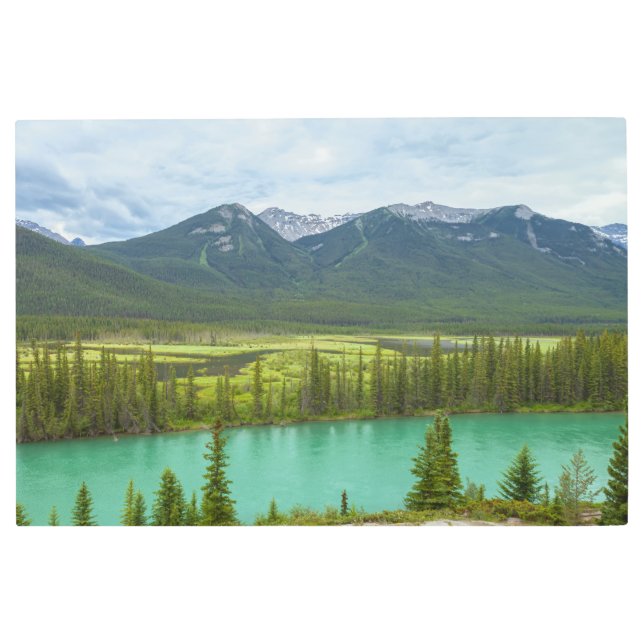 Impresión En Metal Backswamp en Banff (Anverso)