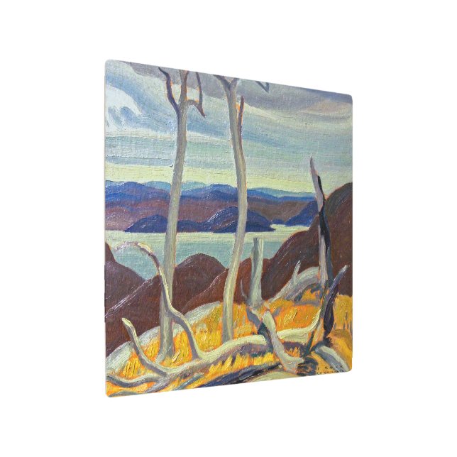 Impresión En Metal Bahía de Port Coldwell | Franklin Carmichael | (Angulado)