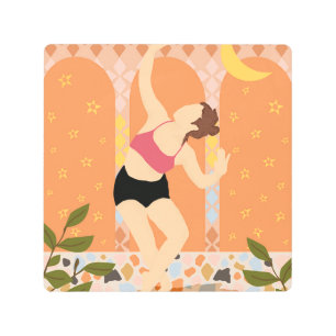 Impresión En Metal Baile bajo la luz de la luna