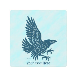 Impresión En Metal Baile Blue Raven