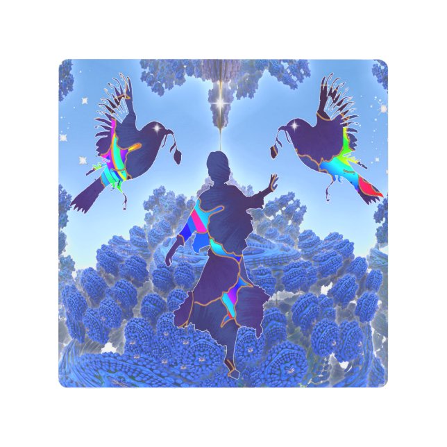 Impresión En Metal Baile natural (Anverso)