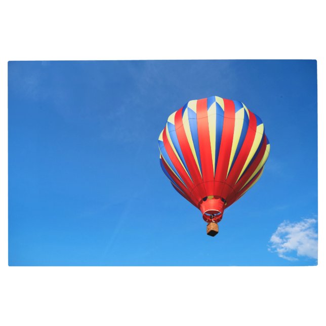 Impresión En Metal Balón de aire caliente (Anverso)