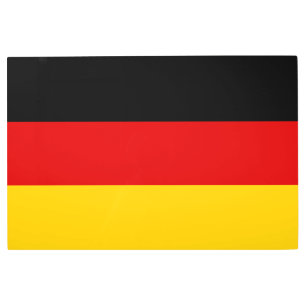 Impresión En Metal Bandera de Alemania