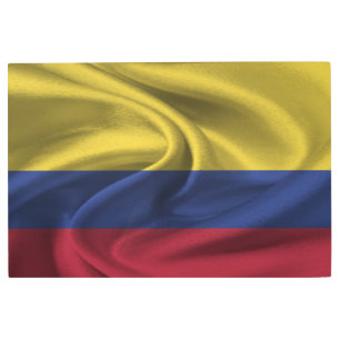 Impresión En Metal Bandera de Colombia