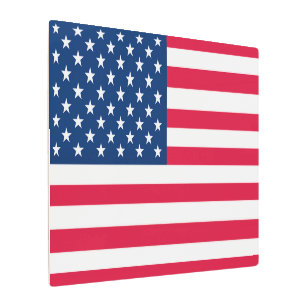 Impresión En Metal Bandera de Estados Unidos - Estados Unidos de Amér