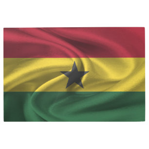 Impresión En Metal Bandera de Ghana